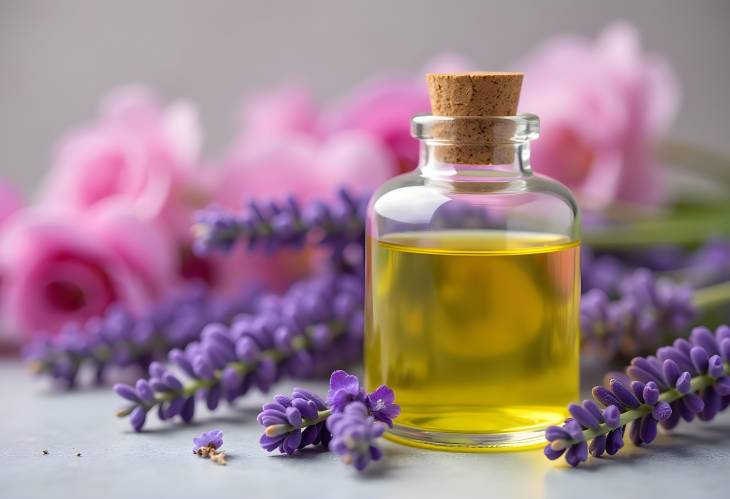 Beautiful Lavender Oil with a Floral Touch